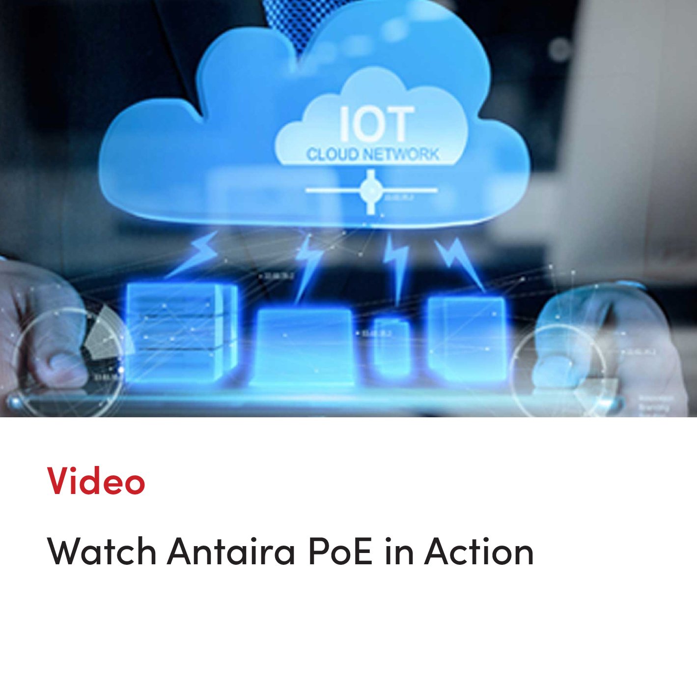Video-Watch Antaira PoE in Action